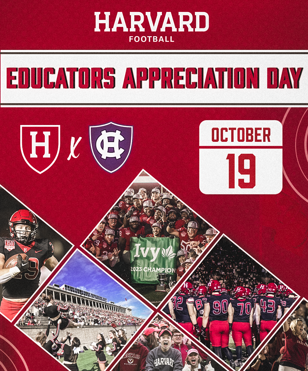 Harvard vs Holy Cross October 19