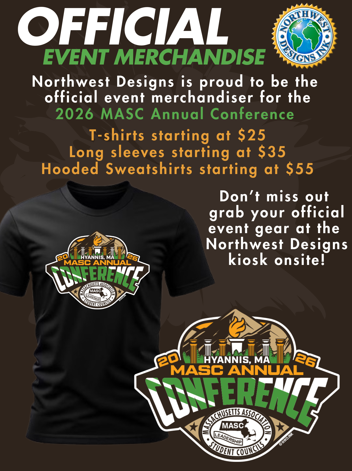 Official Event Merchandise 2026 MASC Annual Conference